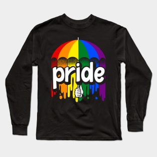 Pride LGBTQ Awareness Love Support Gift Long Sleeve T-Shirt